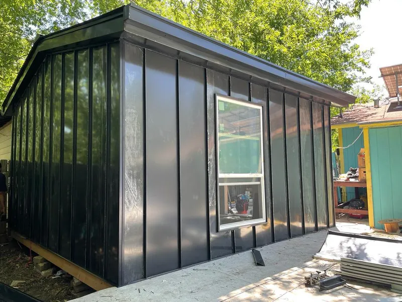 Black standing seam metal wall panels for Metal Roof Installation in Belle Glade